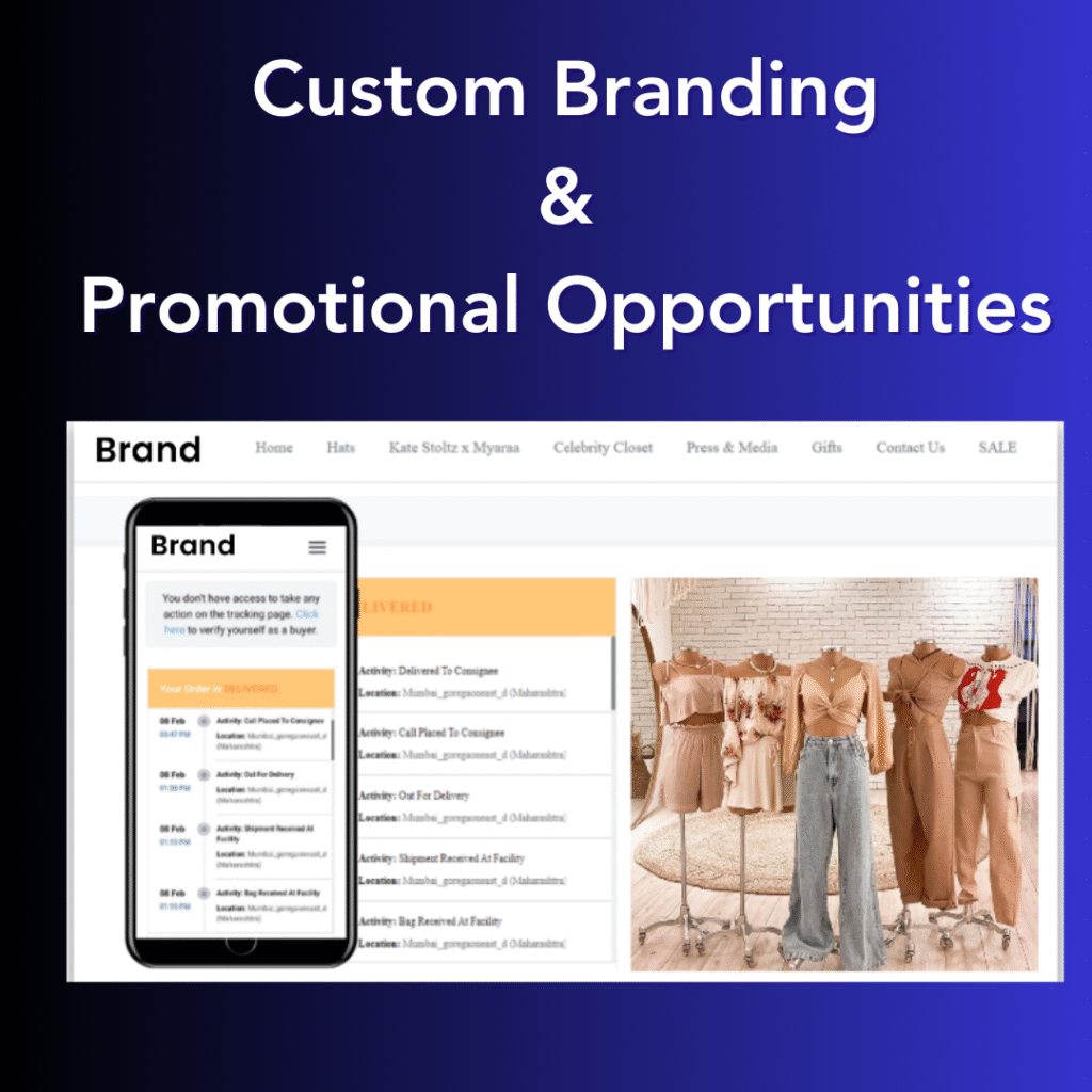 Custom Branding & Promotional Opportunities